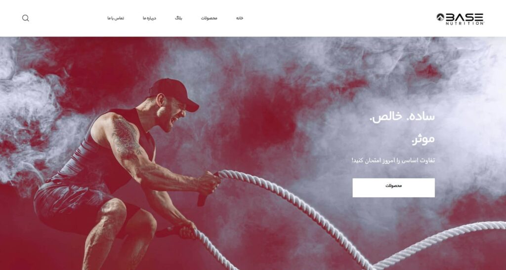 طراحی سایت /سالین تیم / سئو سایت baseselections