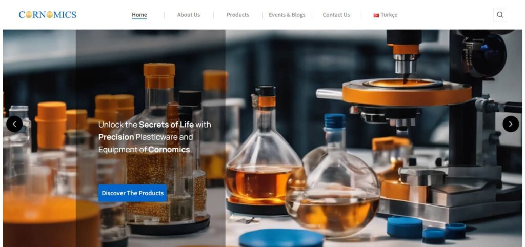 طراحی سایت /سالین تیم / سئو سایت Cornomics