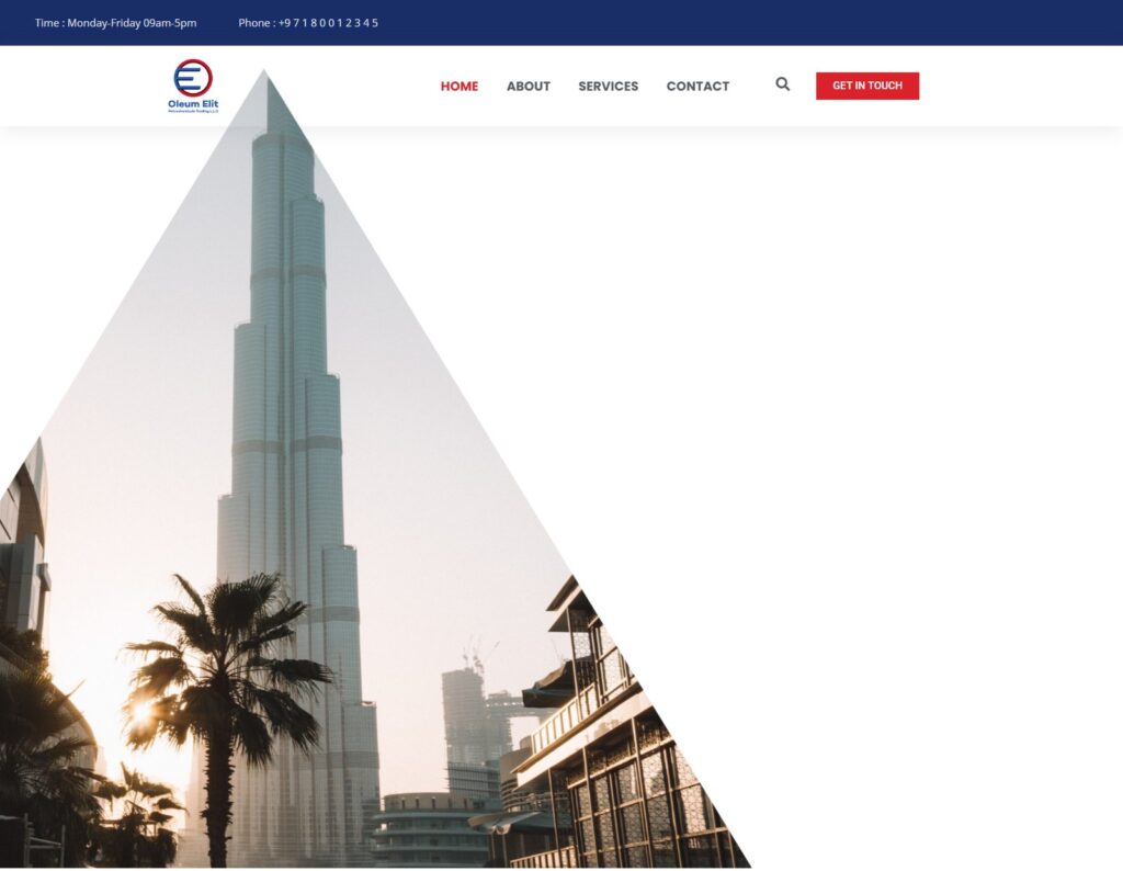 طراحی سایت /سالین تیم / سئو سایت oleumelit